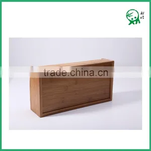 Desk Organizer Storage Box Bamboo Storage Box thumbnail-3