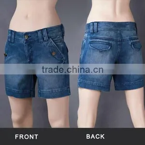 Denim Knitted Jeans for Women thumbnail-1