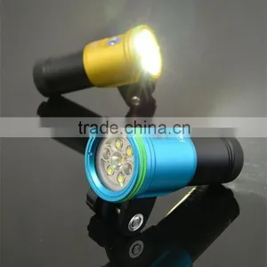 Wholesale Price Underwater Waterproof Torch For Diving Photo / Video thumbnail-3