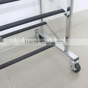 Practical 10 Tiers Shoe Display Rack Anti-slip Moveable Shoes Shelf thumbnail-4