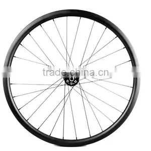 26ER Carbon Wheels Mtb Clincher Disc Hubs in UD Matt Finish thumbnail-1