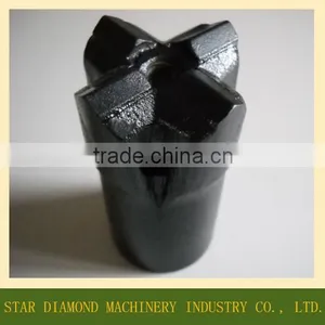 12 Degree Tapered Cross Bit, Hex19/ Hex22/ Hex25 Tapered Rod Bit thumbnail-6