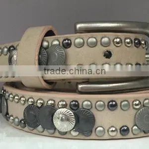 Women Fashion Buckle Belt Beaded Belt thumbnail-5