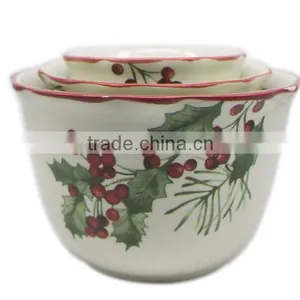Stoneware Bowl Set of 3 thumbnail-1