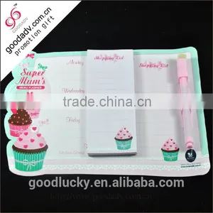 Custom Cheap Small Size Pocket Stand Pen With Notepad thumbnail-1