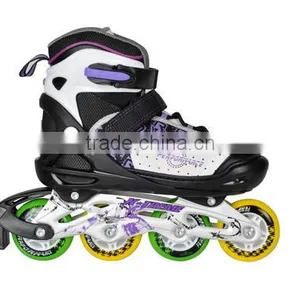 Mix Color Mix Size Kids Carbon Bearing Roller Inline Skate thumbnail-1