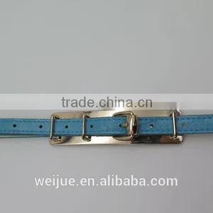 Leather Skinny Belt Without Tassels for Women thumbnail-2