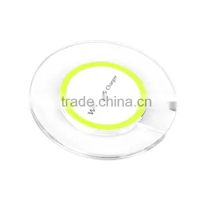 2016 Cool LED Indictor Charging QI Standard Wireless Charger Pad And Receiver For Both IPhone Android Phone Quality Choice thumbnail-2