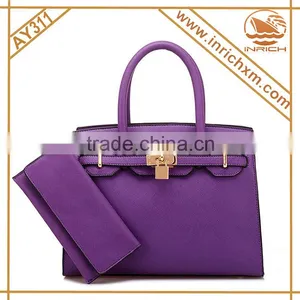 New Arrival PU/leather Lady Tote Bag Handbag thumbnail-3