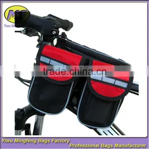 Popular Selling Polyester Rainproof Red Travel Bicycle Tube Bag thumbnail-1