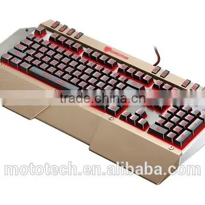 2015 New High Quality Professional Backlit Wired Gaming Keyboard,can Make Mechanical thumbnail-5