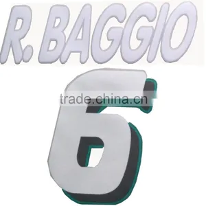 Factory Direct Soccer Heat Transfer Numbers Soccer Name and Number Soccer Jersey Name and Number thumbnail-1