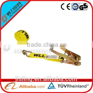 GS Cargo Ratchet Lashing Strap With Double J Hook thumbnail-3