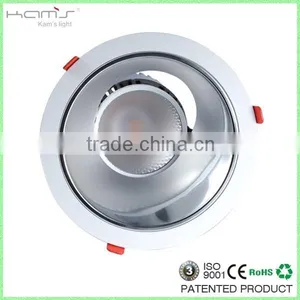 High Power Patent Design Tiltable Round LED Downlight thumbnail-3