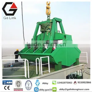 Hot Sale 25T Electric Hydraulic Clamshell Grab Bucket Motor Grab Marine Grab thumbnail-4