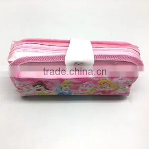 Pink Color Cartoon Design Cute Stainery Pencil Bag thumbnail-3