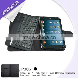 New Arrivals Universal Bluetooth Keyboar Case for All 7 to 8 Inch Tablet With Keyboard thumbnail-1