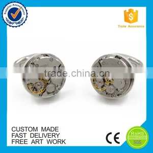 Custom Watch Movement Cufflinks thumbnail-5