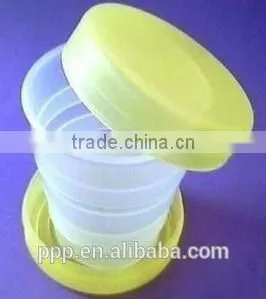 2014 Hot Selling Leak-proof Eco-friendly FDA LFGB Fodable Plastic Mug Cup Tumbler thumbnail-4