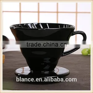 Glazed Ceramic Coffee Dripper Porcelain Europe Style thumbnail-3
