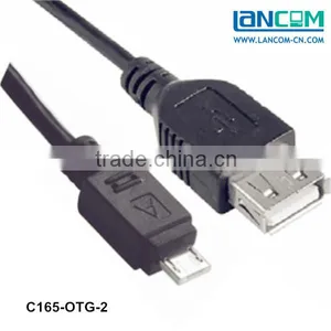 Factory Wholesale Pin Usb 2.0 Otg Cable for Charging AF to Micro B Male Cable thumbnail-1