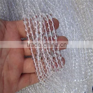 Handmade Clear White Crystal Round Beads Necklace for Sale thumbnail-2