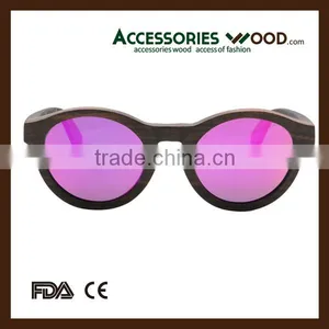 Bright Multicolor Sunglasses Wooden Sun Glasses Men or Women thumbnail-1