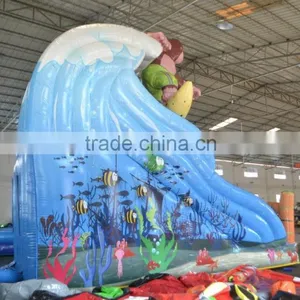 SUNJOY 2016 High Quality Inflatable Playground Slide Inflatable Super Slide for Sale thumbnail-2