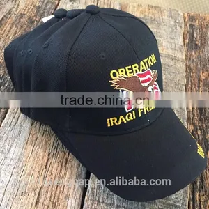 Basic 6 Panels Brush 100% Cotton Baseball Cap thumbnail-3
