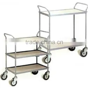 Iron Cart With 2 Shelves to Put Tools for Garage Using thumbnail-1