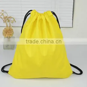 Simple Monochrome Canvas Bag Backpack thumbnail-5
