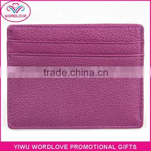 Hotsale Leather RFID Blocking Sleeve Card Wallet Card Protection Holder thumbnail-2