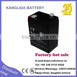 6v 3.3ah Chirdren's Toy Car Power Supply Battery Sealed Lead Acid Battery Made in China Kanglida Brand thumbnail-2