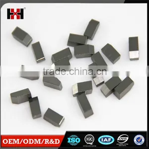 ISO Certification Factory Customized High Hardness Tungsten Carbide Scraps for Saw Blades Cutter Cemented Carbide Scrap Inserts thumbnail-1
