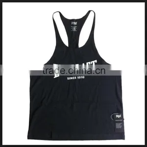 Customized Tank Top. Men Singlet, Stringer, Vest, Gym Wear thumbnail-1