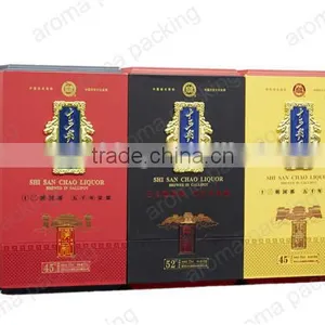 Luxury Personalized Wine Bottles Gifts Boxes With Custom Printing thumbnail-1