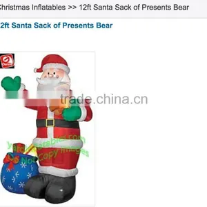 Inflatable Santa Decoration thumbnail-1