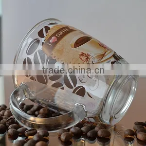 Glass Mug for Coffee Drinking Glass Mug for Christamas thumbnail-5