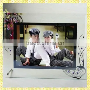 Low Price Wholesale Wedding Anniversary Glass Photo Frames For Wedding Decoration thumbnail-1