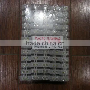 Full Size 10Pcs/Bag PE/PP/PA 12 Way Plastic Terminal Strip thumbnail-1
