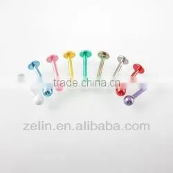 Custom Fashion 2014 Titanium Lip Labret Rings Body Piercing Jewelry thumbnail-1
