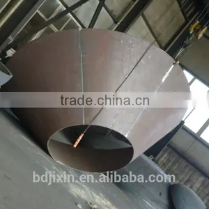 Conical Stamping Steel Dished End , ASME Stainless Steel Cone Pipe Fittings thumbnail-4