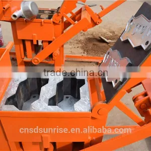 Manual Interlocking Block Machine for Soil Cement BlocksLY2-40 thumbnail-1