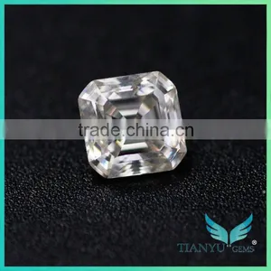 Moissanite Net Stone Images Asscher Cut Moissanite Brilliance Best Moissanite Retailer thumbnail-1