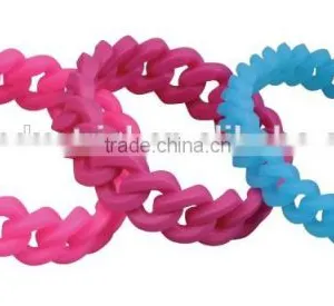 2016 Beautiful Design Silicone Rubber Costom Wristband Bracelet thumbnail-6