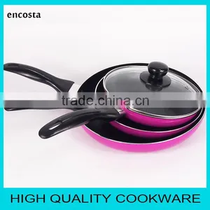 New Style Pink Aluminum Non-Stick Frying Pan As Seen On Tv thumbnail-1