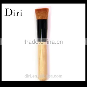 Wholesale Bamboo Synthetic Hair Powder Brush Angular Brush thumbnail-5