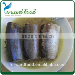 155/425g Mackerel Fish Canned Mackerel in Brine thumbnail-1
