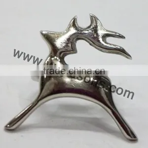 Nickel Plated Napkin Ring and Deer Shape Napkin Ring for Weddings Used thumbnail-4