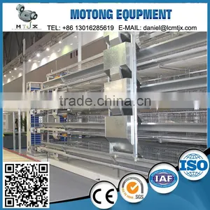 Automatic Chicken Cage Equipment for Nigeria Layer Farm House thumbnail-1